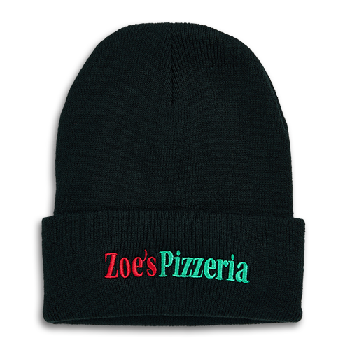 zoe's pizza beanie