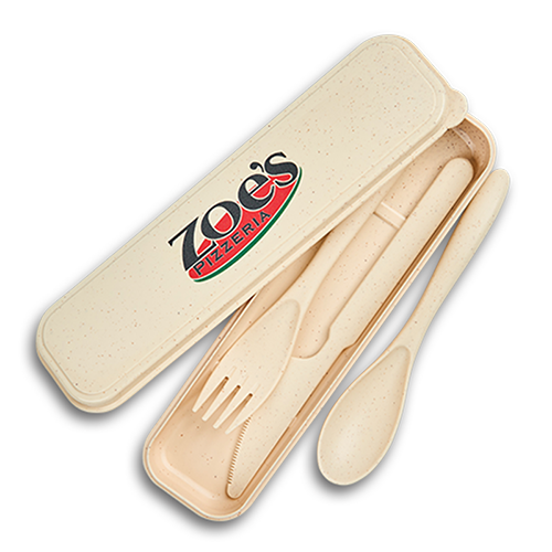 zoes reusable cutlery set