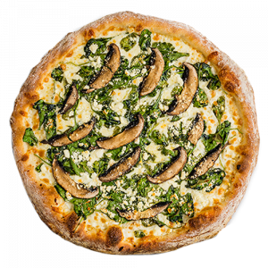 portobella white pizza