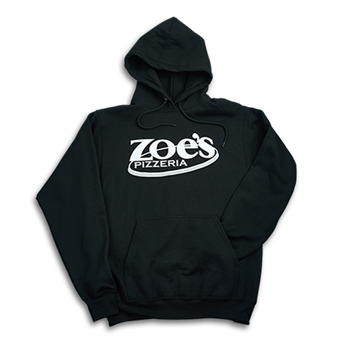 zoe's pizza hoodie
